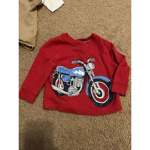 Set Of 2 Outfits • Circo Outfit Baby Boy 12m • Long Sleeve • Pants - Picture 4 of 5